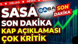 Sasa Hisse Son Dakika - Kap Açıklaması Ve En Kritik Gelişmeler Burada