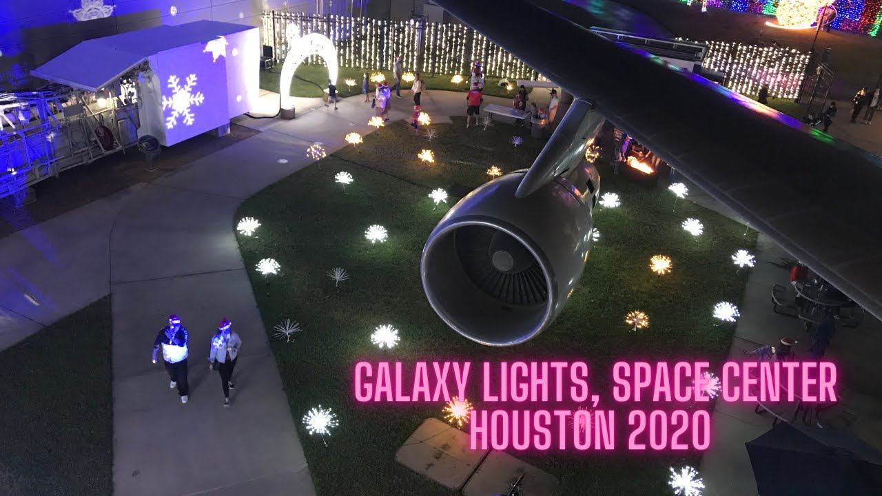Galaxy lights ,Nasa Space Center Houston Texas YouTube