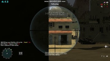 COD2 Sniper Server; Player pipi caught using Wallhack (2)