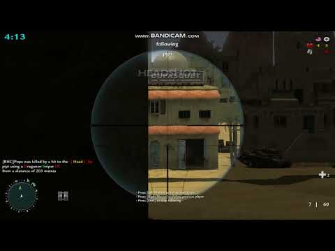 COD2 Sniper Server; Player pipi caught using Wallhack (2)
