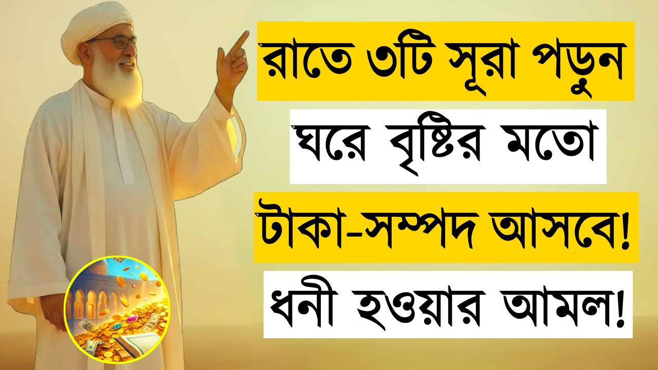 রাতে এই ৩টি সূরা পড়ুন | Allah Will Bless Your Rizq Beyond Imagination | Islamic Mind Zone