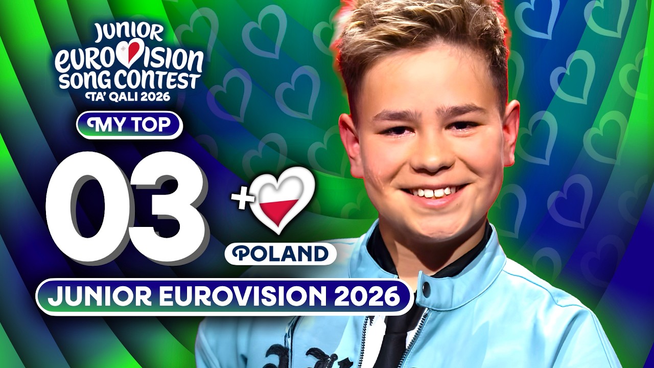 Guarda Junior Eurovision 2026 | My Top 3 (NEW 🇵🇱 Gravity by Wiktor Sas) su YouTube Guarda Junior Eurovision 2026 | My Top 3 (NEW 🇵🇱 Gravity by Wiktor Sas) su YouTube