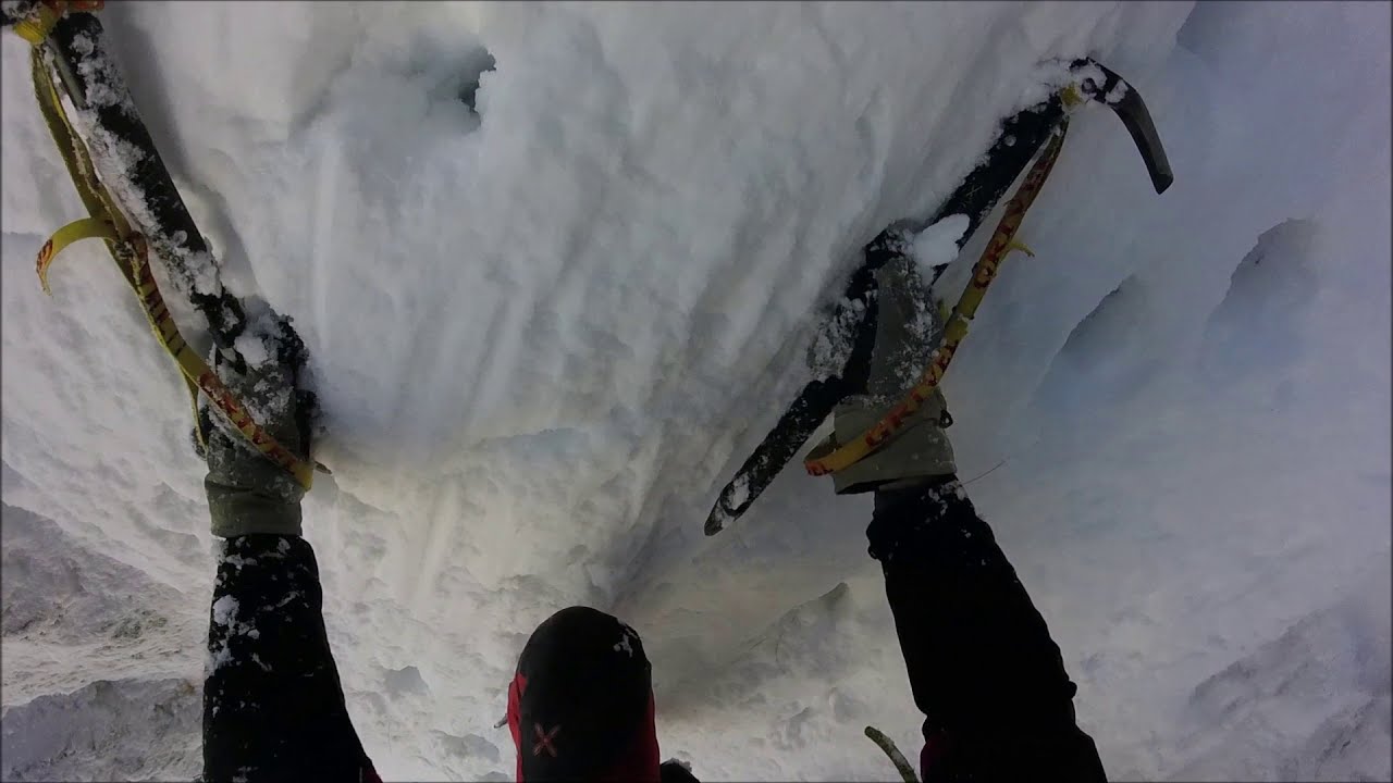 Monti Sibillini - Monte Bicco - Canalino nord alla cresta nordest