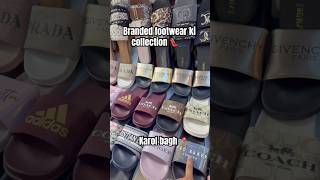 Branded footwear👠 #brandedfootwear #footwearcollection #karolbaghpatrimarket #shortsviral #minivlog