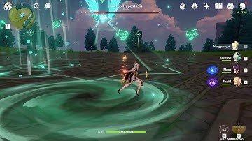 Genshin Impact Level 83 Anemo Hypostasis