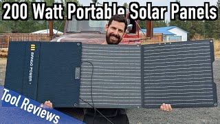 Testing the Mango Power 200W Portable Solar Panels