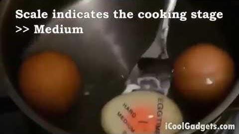 The Bommer Perfect Color Changing Egg Timer