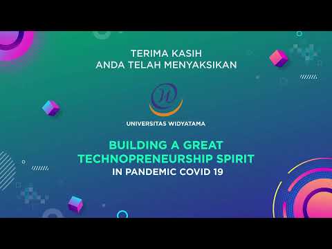 Webinar Magister Menejemen  Universtas Widyatama- Building A Great Technopreneurship