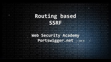 portswigger.net - Lab: Routing based SSRF
