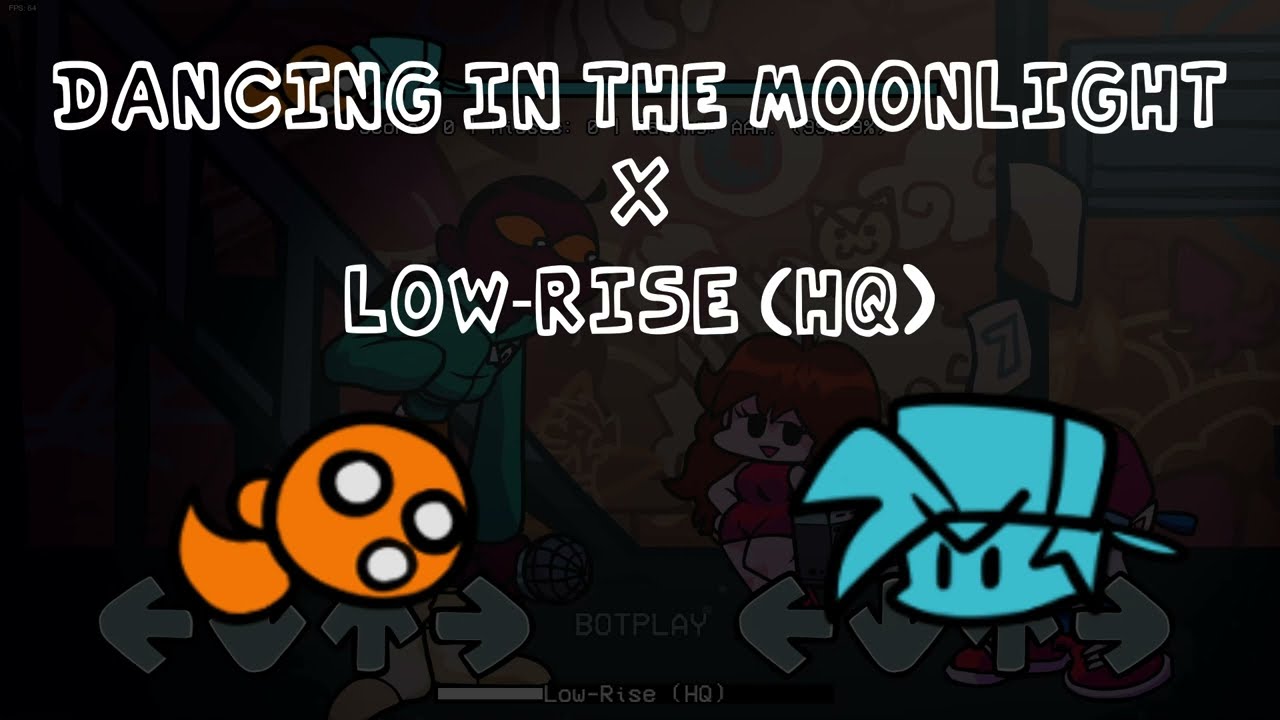 Dancing in the Moonlight X Low-Rise (HQ) | FNF Vs Whitty [DE]