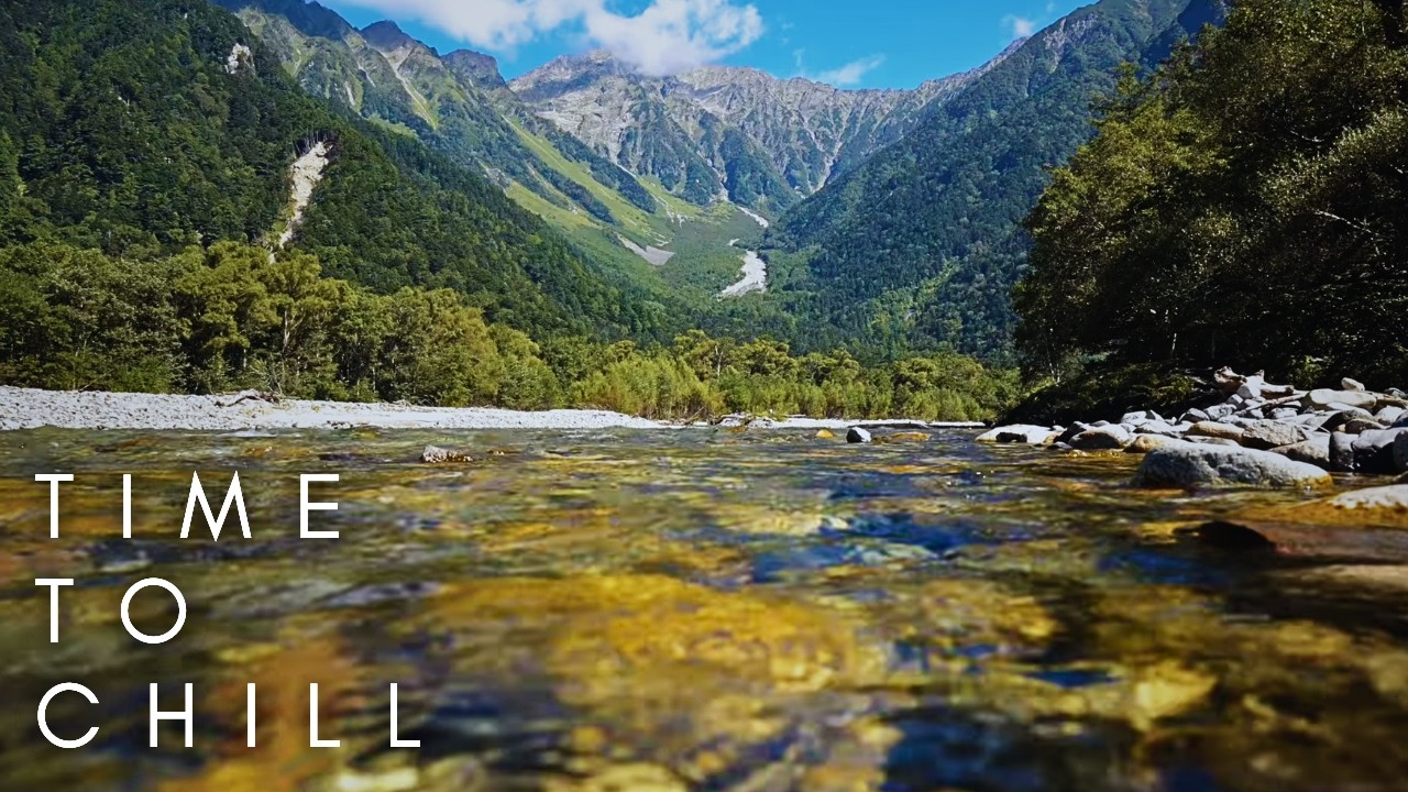 Natural River Sounds for Sleep (No Music)