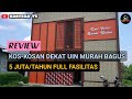 CUMAN 5 JUTA PER TAHUN | KOSAN PUTRI DEKAT KAMPUS UIN RIL DAN ITERA