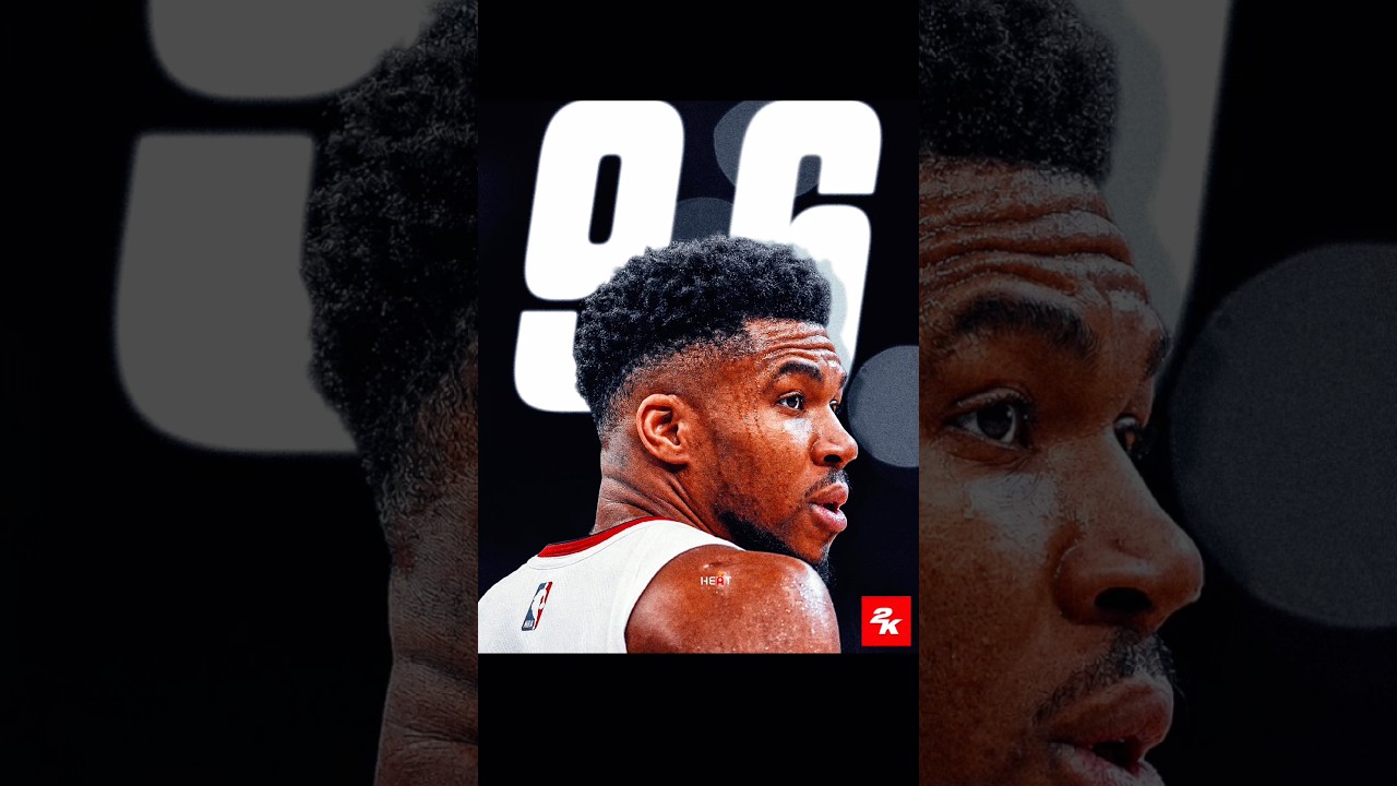 NBA 2K27 ranks giannis Antetokounmpo and 96. 6th highest rating in the game. #nba #fyp #shorts