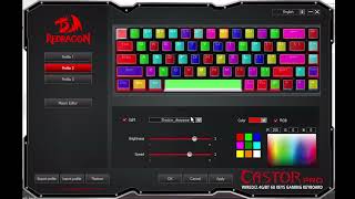 Tutorial | Set Backlights & Macros On Redragon CASTOR K631 PRO Keyboard with Software screenshot 3