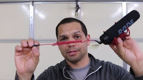 Rode VideoMic Clicking Fix