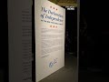 Rare copy of the Declaration of Independence on display