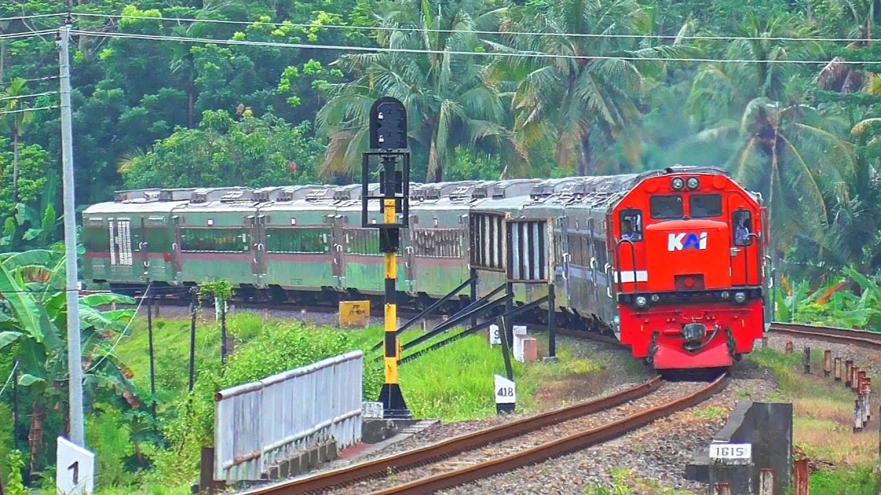 SEMAKIN NGEBUT SEMAKIN CEPAT‼️ HUNTING BANYAK KERETA API SIANG SORE DI SPOT SEKITAR TAMBAK BANYUMAS