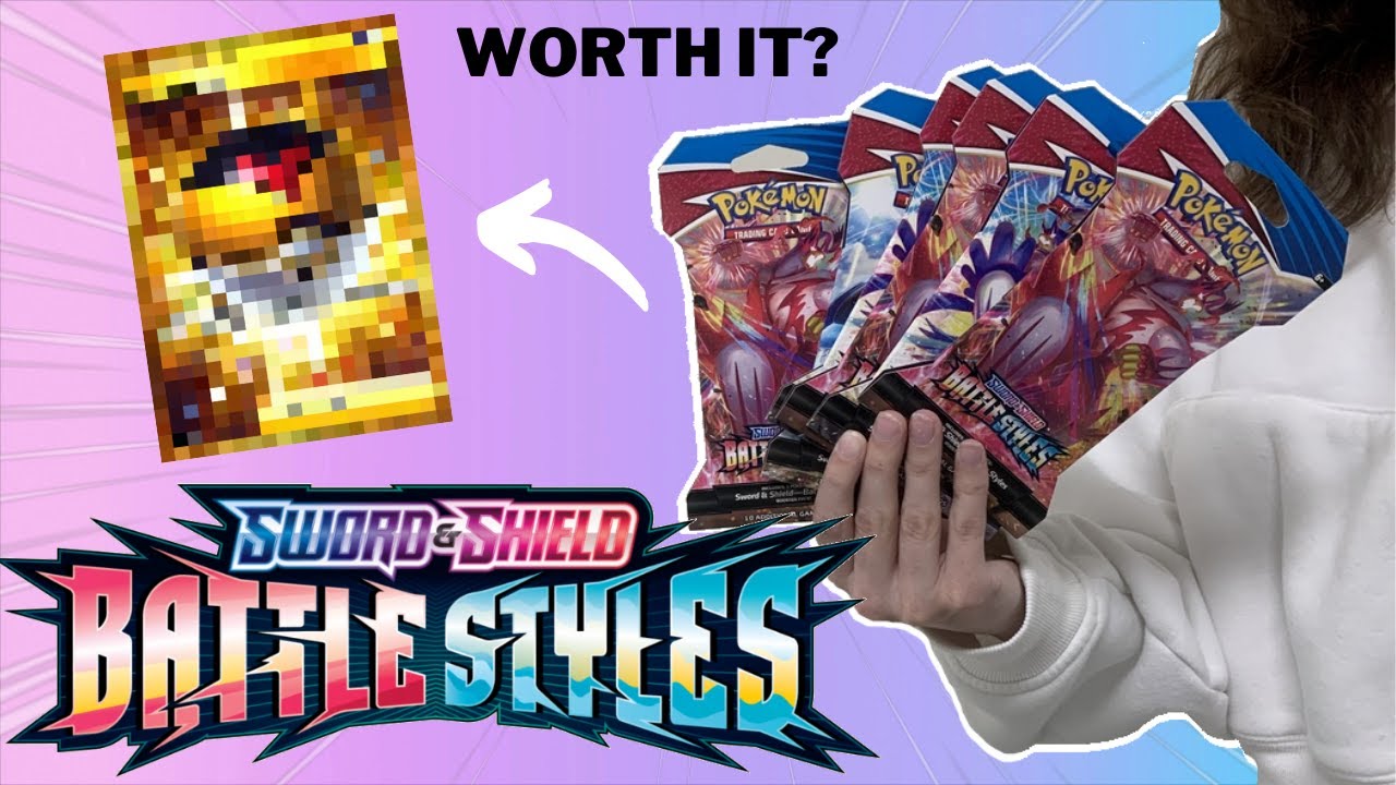 BATTLE STYLES Booster Pack Opening! Are Single Packs Worth Buying?! YouTube
