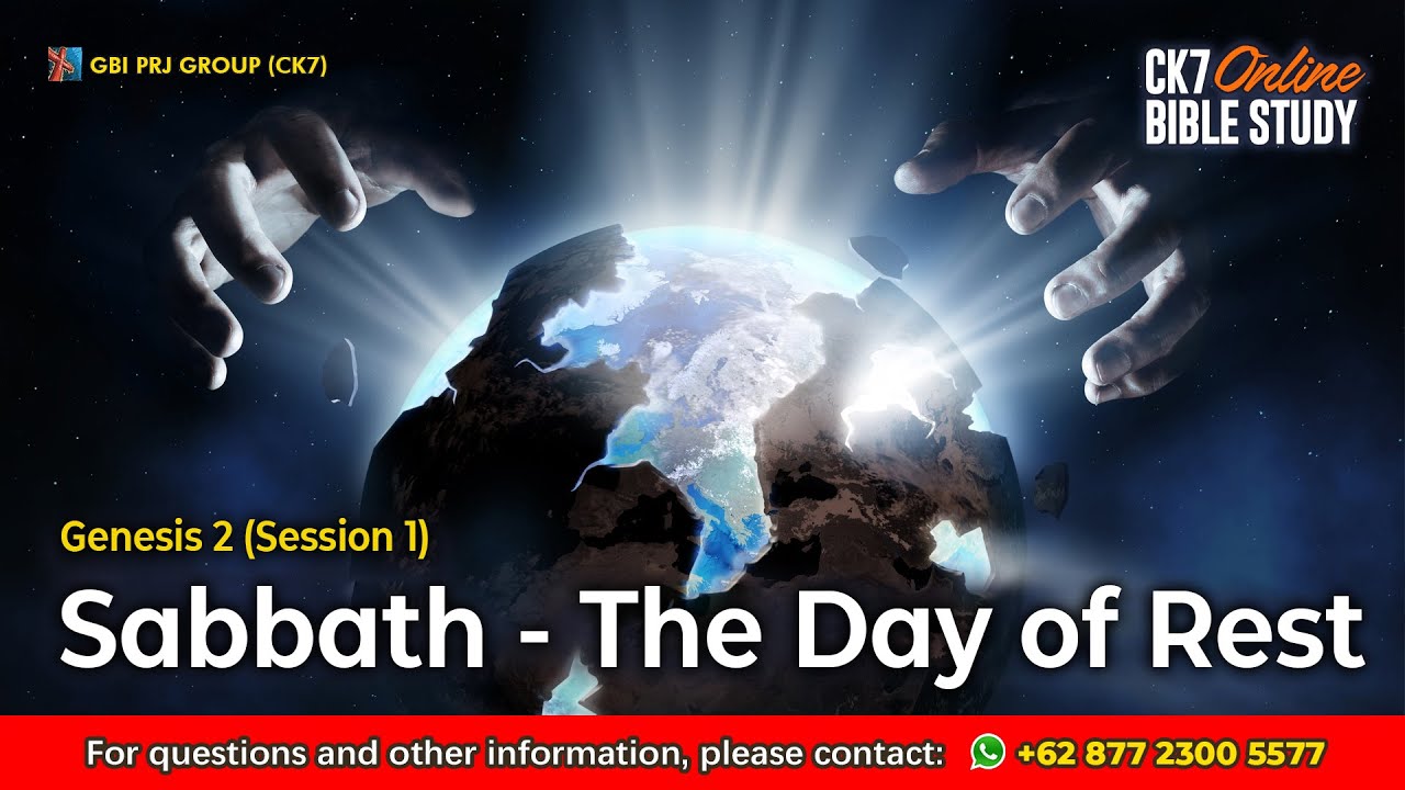 Bible Study Genesis 2 Session 1