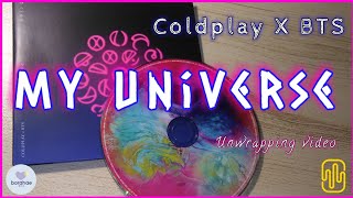 Unwrapping Coldplay X BTS - My Universe CD