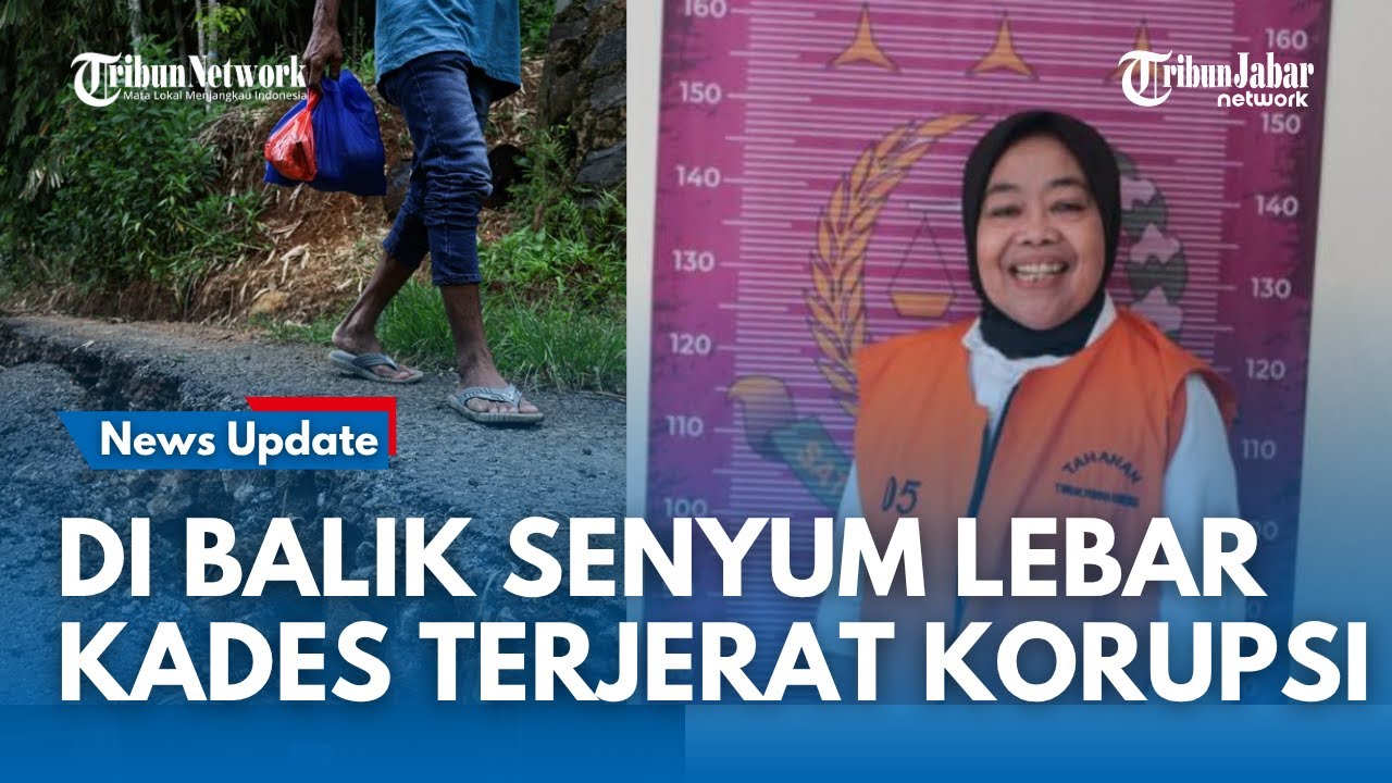 Senyum Misterius Kades Sukabumi Saat Ditangkap!: Dana Desa Rp 500 Juta Raib, Warga Geram!
