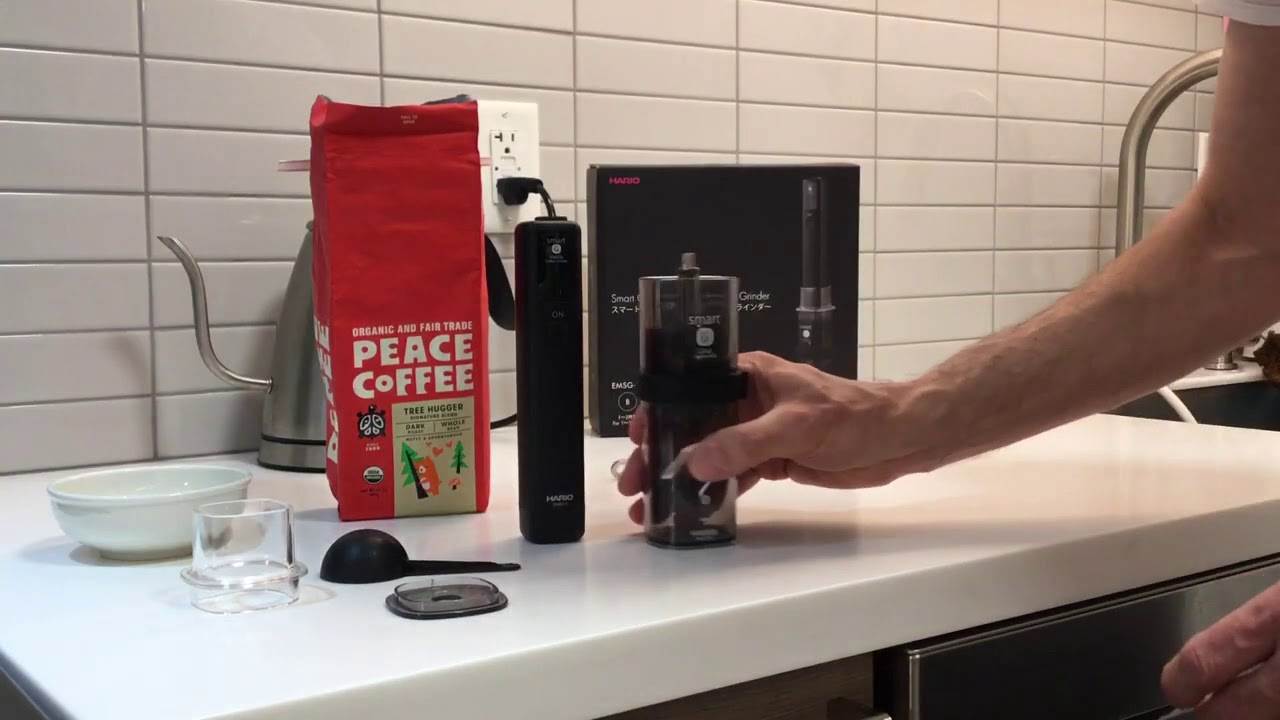 Using the Hario Smart G Electric Handy 