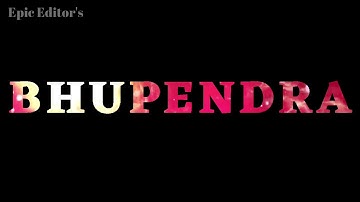 Bhupendra | Stylish name | Stylish name Aahana |Whatsapp Status |Video Status |Epic Editors |status.