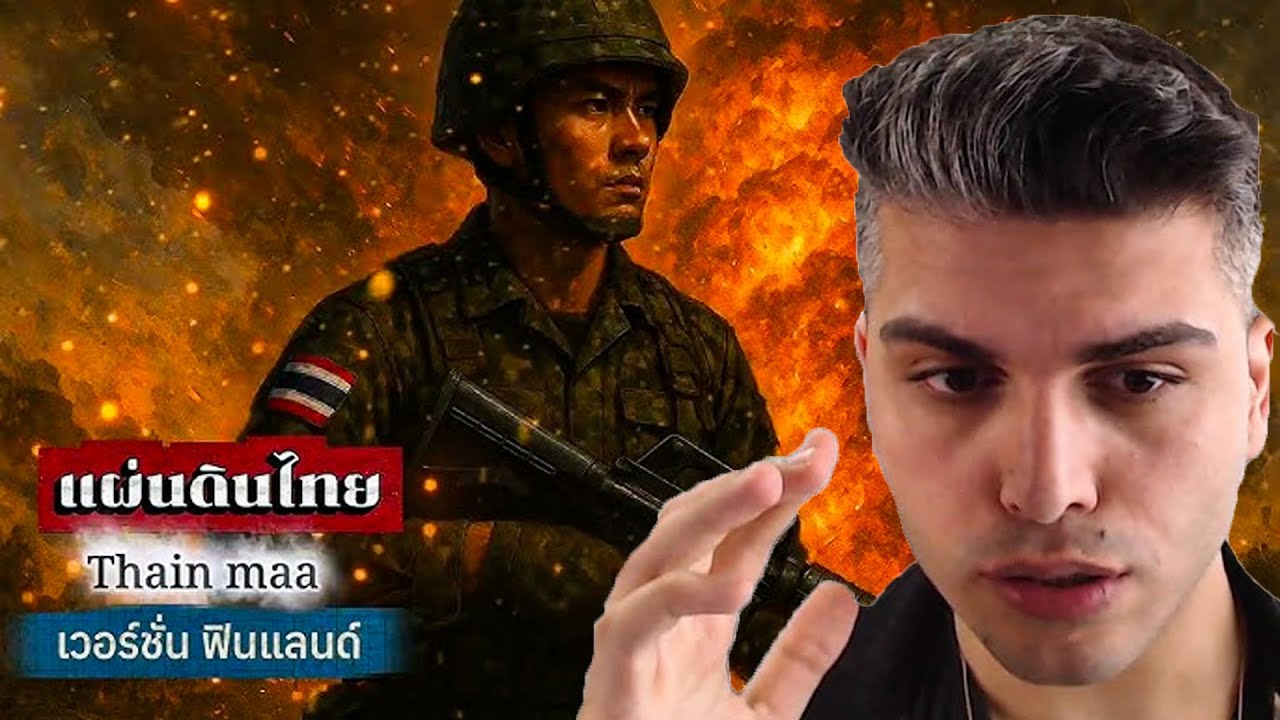 แผ่นดินไทย เวอร์ชั่น ฟินแลนด์|Thain maa|Official Lyrics|โจ๊ะ1977 REACTION