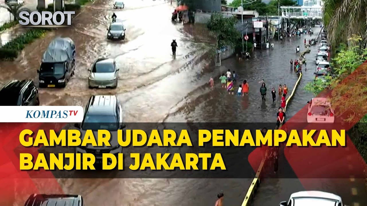 Gambar Udara! Banjir Genangi Wilayah Kelapa Gading hingga Gunung Sahari Jakarta