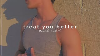 shawn mendes - treat you better (slowed + reverb)