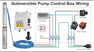 How to Wire Submersible Motor Control Box | By 