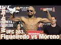 UFC 263 CEREMONIAL WEIGH-INS: Deiveson Figueiredo vs Brandon Moreno