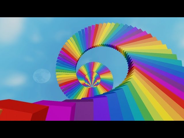 LOKIS CABEÇA DE BOLA  Roblox - Rainbow Easy Parkour 