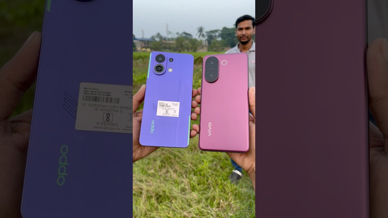 Oppo K13 Turbo vs Vivo V60e Portrait Camera Test || Portrait Camera 