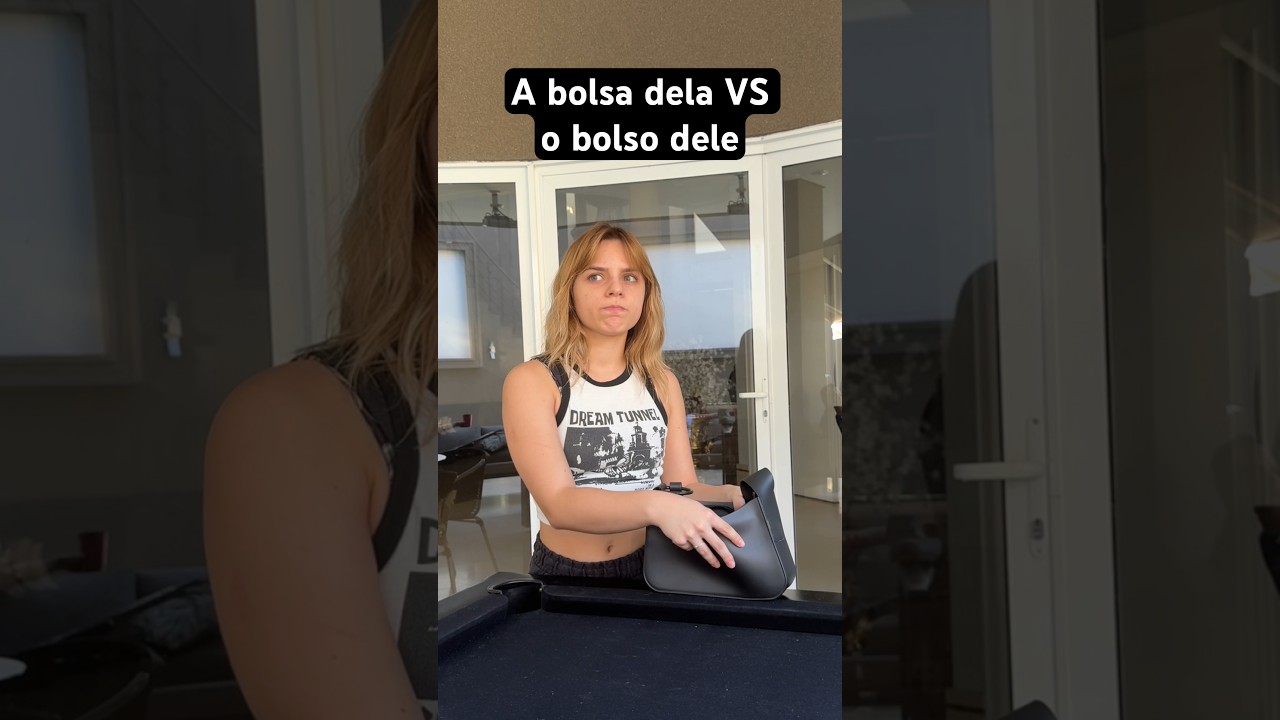 BOLSA DE MULHER VS BOLSO DE HOMEM