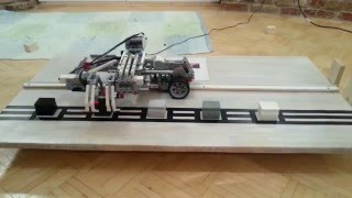 Demonstration Bubblesort mit einem EV3