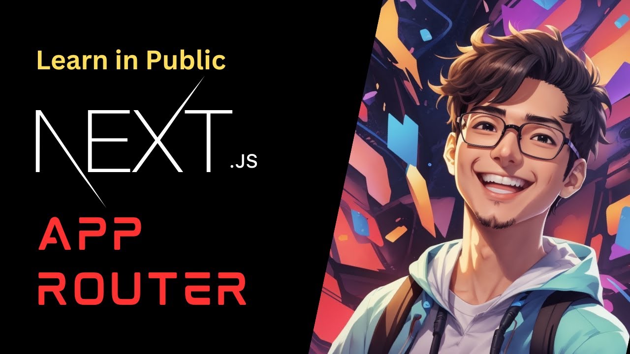 3 | NextJS 13 App Router - Continues | Learning in Public - YouTube