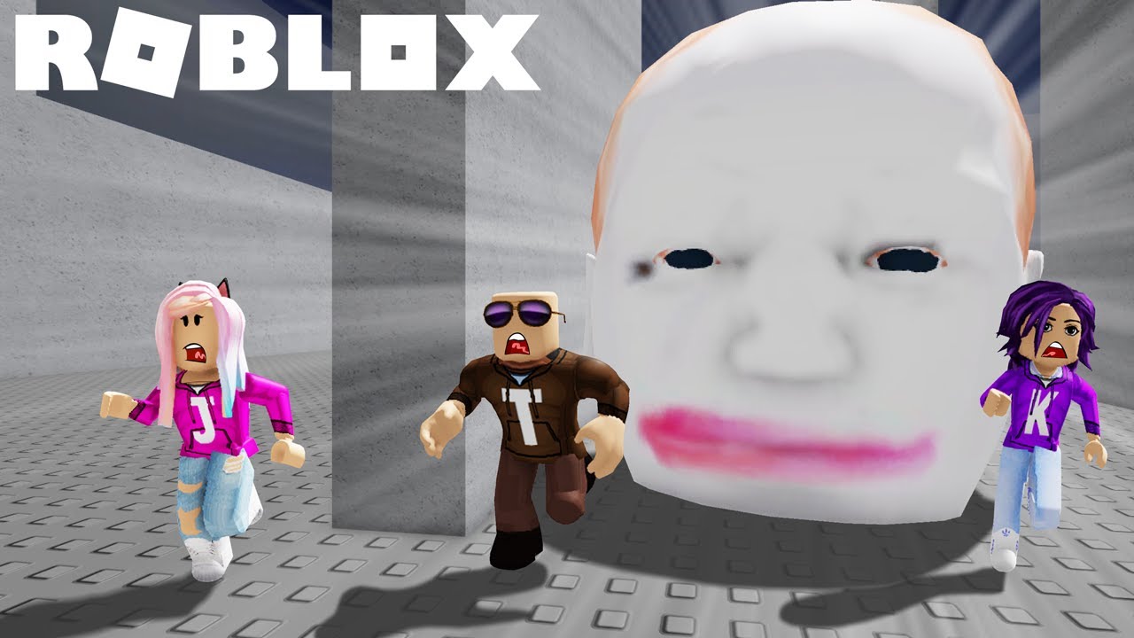 New Escape Running Head Challenge on Roblox!