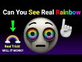 This Video Creates A Rainbow Like Visual Effect