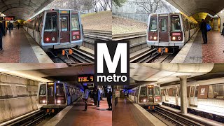 WMATA Metrorail Compilation 1/27/2022