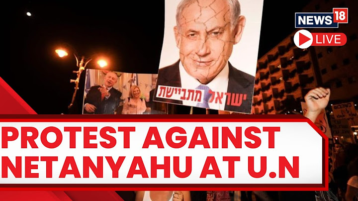 Netanyahu Protest LIVE | Hundreds Protest Overhaul At U.N. As Netanyahu Delivers Speech | N18L
