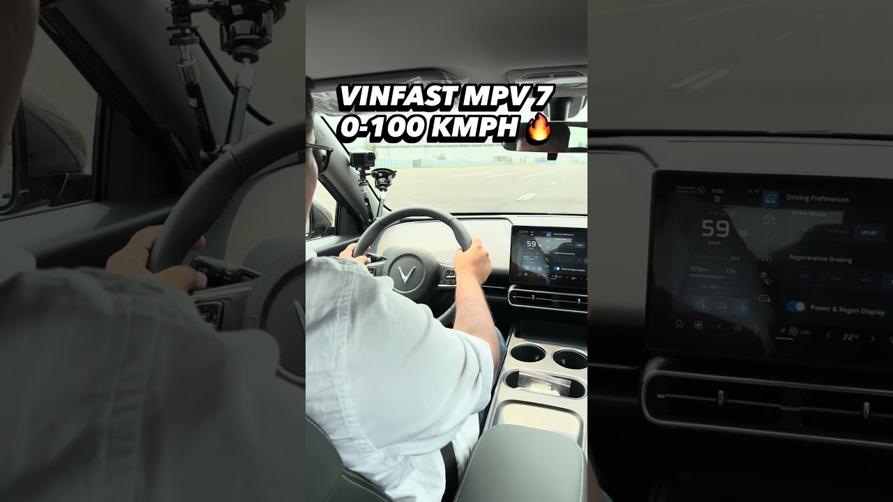 How Fast Is VinFast MPV? | EV MPV That’s This Fast