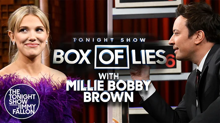 Box of Lies with Millie Bobby Brown | The Tonight ...