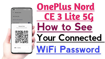 OnePlus Nord CE 3 Lite 5G How to See Your Connected WiFi Password Hidden trick