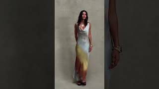 The Dolce Golden Ombre Maxi is here #ootd #outfitideas #12thtribe - YouTube