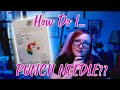 How do i punch needle  rainbow unicorn punch needle part 1