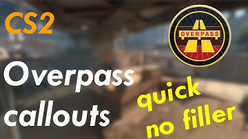 OVERPASS CALLOUTS CS2
