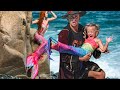 MERMAID POSiE And Pirate Dad On Funny Story Time Play Pretend Adventure