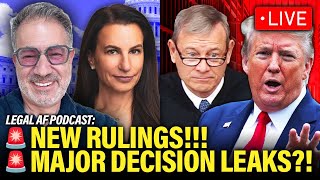 LIVE: Trump’s SENTENCING Fear GETS REAL + SCOTUS Leak?!? | Legal AF