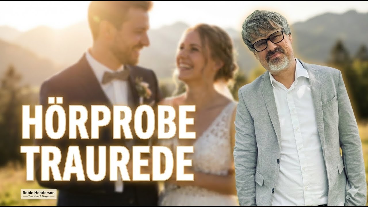 So klingt eure freie Trauung ❤️ | Robin Henderson (Hörprobe Rede)